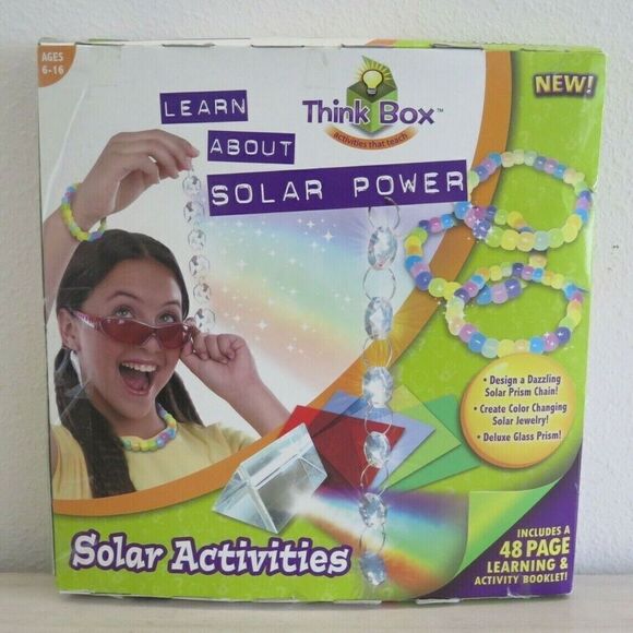 Think Box Activities, Learn About Solar Power, Ages 6-16 - Picture 1 of 7